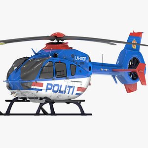 Eurocopter EC-135 Norwegian Police Service L2005 3D model