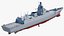 3D russian frigate admiral gorshkov