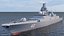 3D russian frigate admiral gorshkov