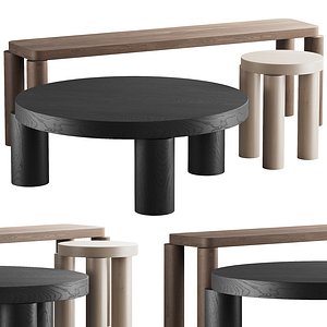 310 Resident Offset coffee side table