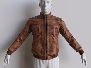 3D jacket animation model
