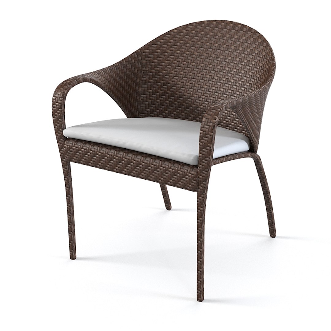 3d Dedon Tango Wicker Model