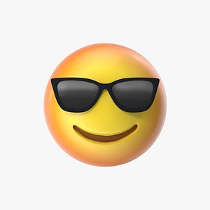 Emoji 12 Smiling Face With Sunglasses