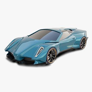 Akarios original concept car model