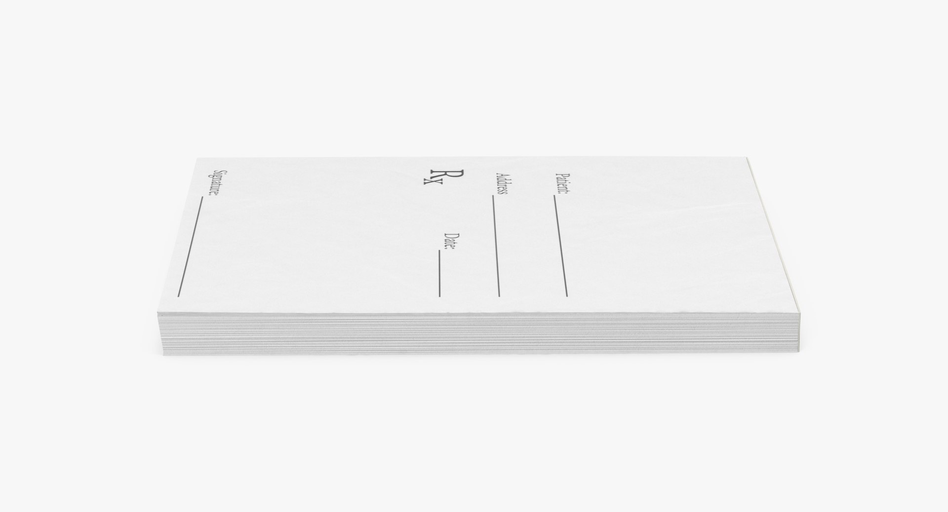 Max Prescription Pad