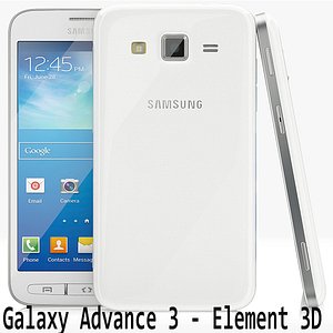 Samsung Galaxy Core Advance 3 Element 3D