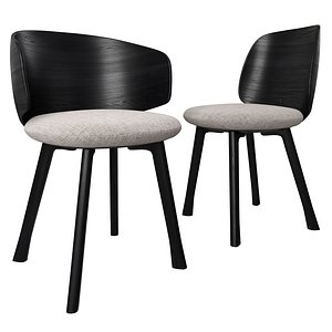3D Chair with integrated cushion By MDF Italia