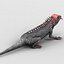 iguana lizard 3d max