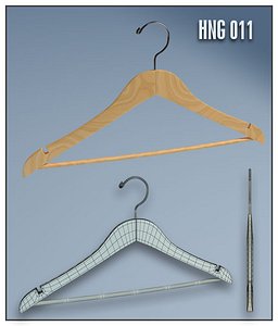 clothes hanger 3d 3ds