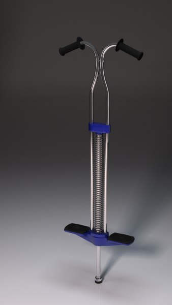 pogo stick 3d model