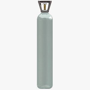 realistic gas cylinder 9 3d model