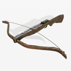 ancient crossbow 3D model