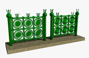 Gothic Fence model
