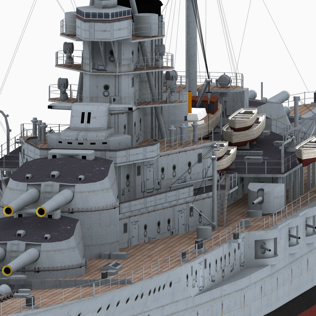 3D Battleship Revenge Class | 1143372 | TurboSquid