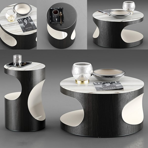 MINOTTI BODEN テーブル Coffee table Boden - Download the 3D Model