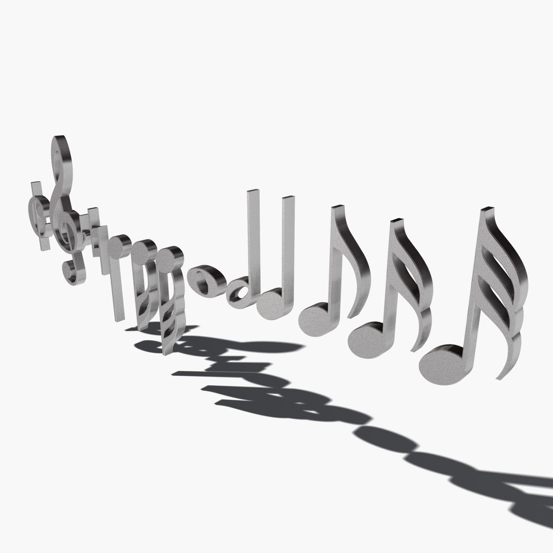 3d Musical Notes   Musical Notes0001 