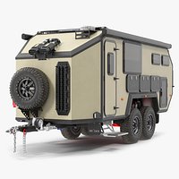 Off Road Mobile Home Bruder EXP 8 Rigged