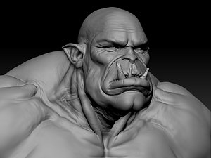 orc 3d model