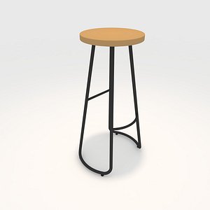 3D Bar Stool 5
