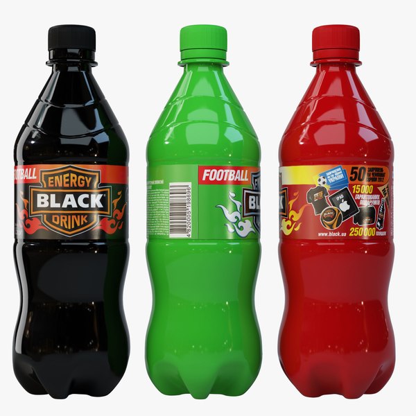 3dsmax bottle black energy