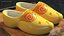 Dutch Wooden Clogs Yellow