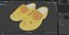 Dutch Wooden Clogs Yellow
