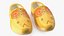 Dutch Wooden Clogs Yellow