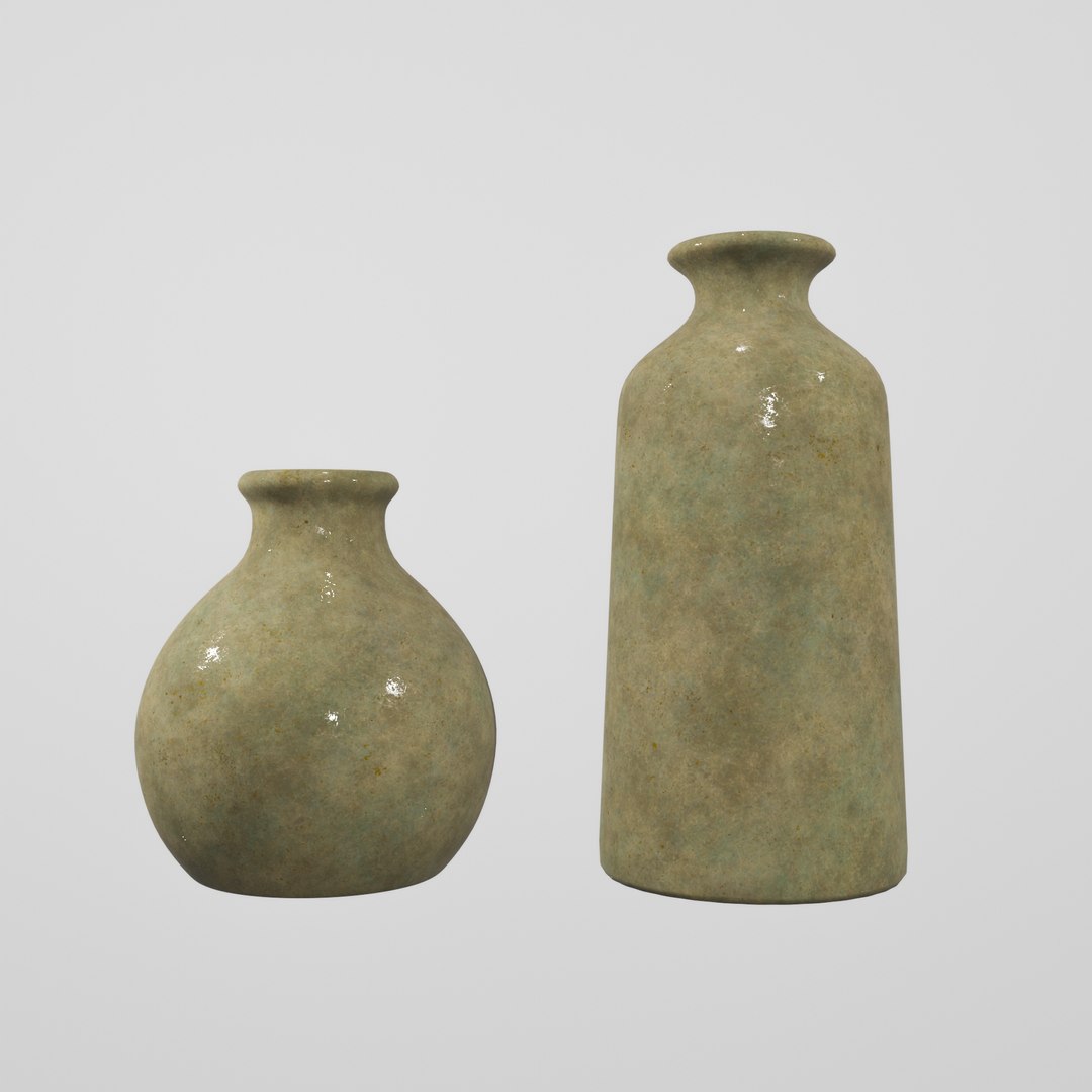 ZARA HOME CERAMIC VASE ART 3D model TurboSquid 1782672