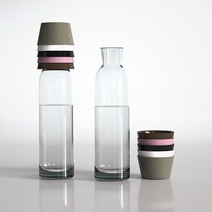normann copenhagen cristal carafe 3D model