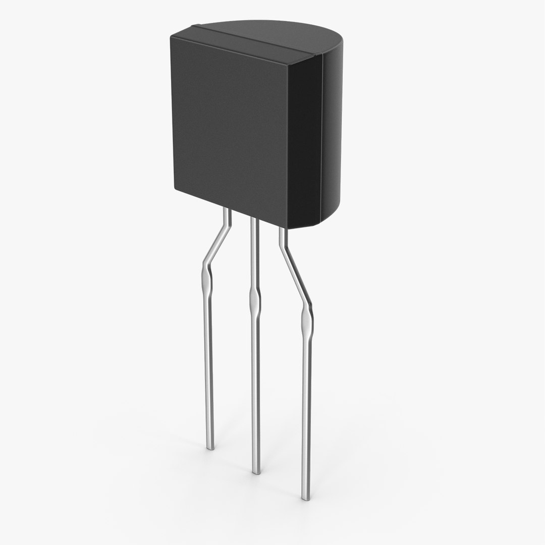 3D Temperature Sensor Transistor TurboSquid 1976247