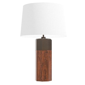 Alexander Lamont otto table lamp louro preto wood model