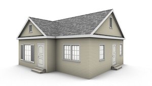 bungalow house 3D