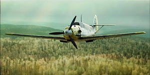 3D messerschmitt bf 109