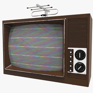 Retro TV with Indoor Antenna