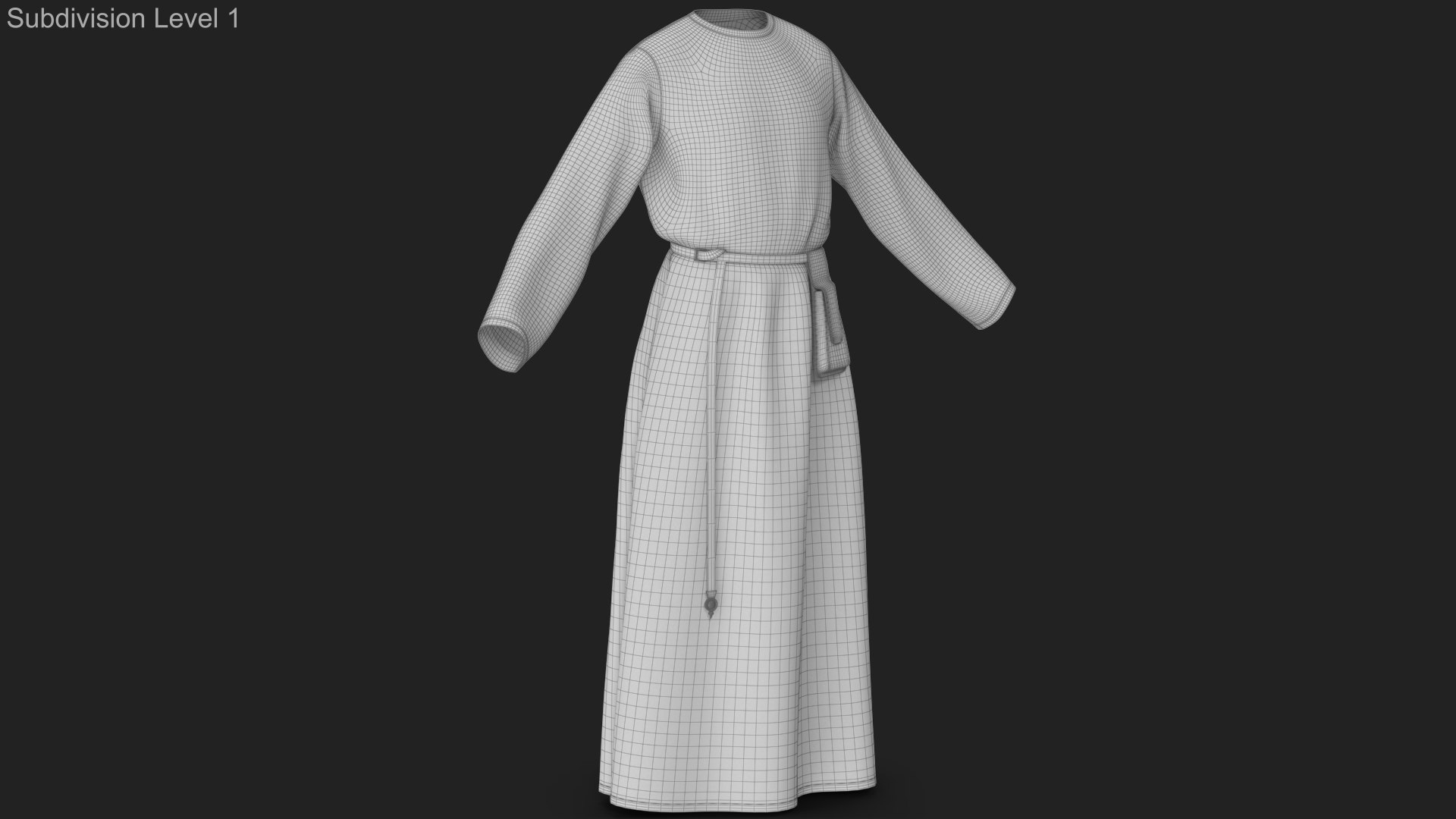 3D Robe with a Pouch Black https://p.turbosquid.com/ts-thumb/i7/B8CXrA/6H/wireframe_01/jpg/1778595564/1920x1080/fit_q87/ec01d9d43254627c5fc75af55a81faaf49275990/wireframe_01.jpg