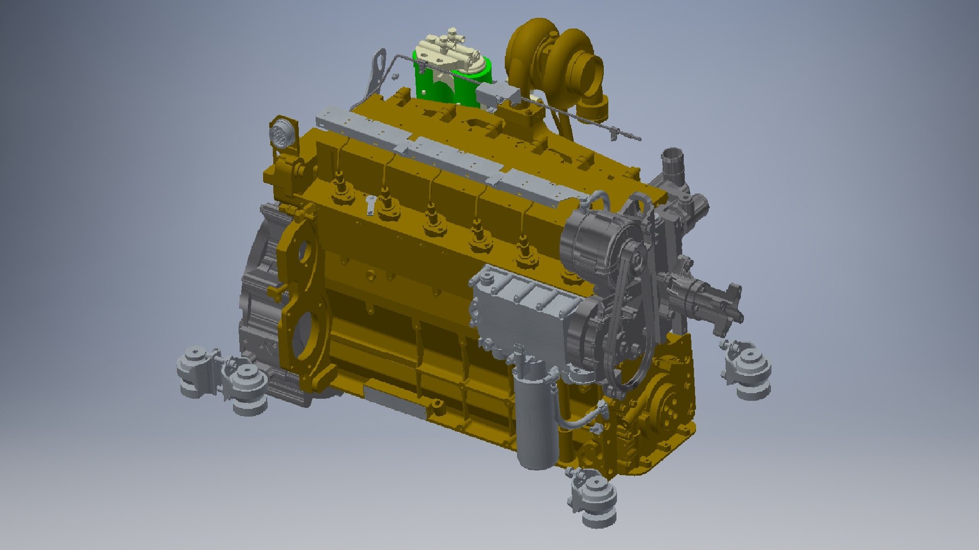 I6 Engine 3d Model 3D Model - TurboSquid 2283877