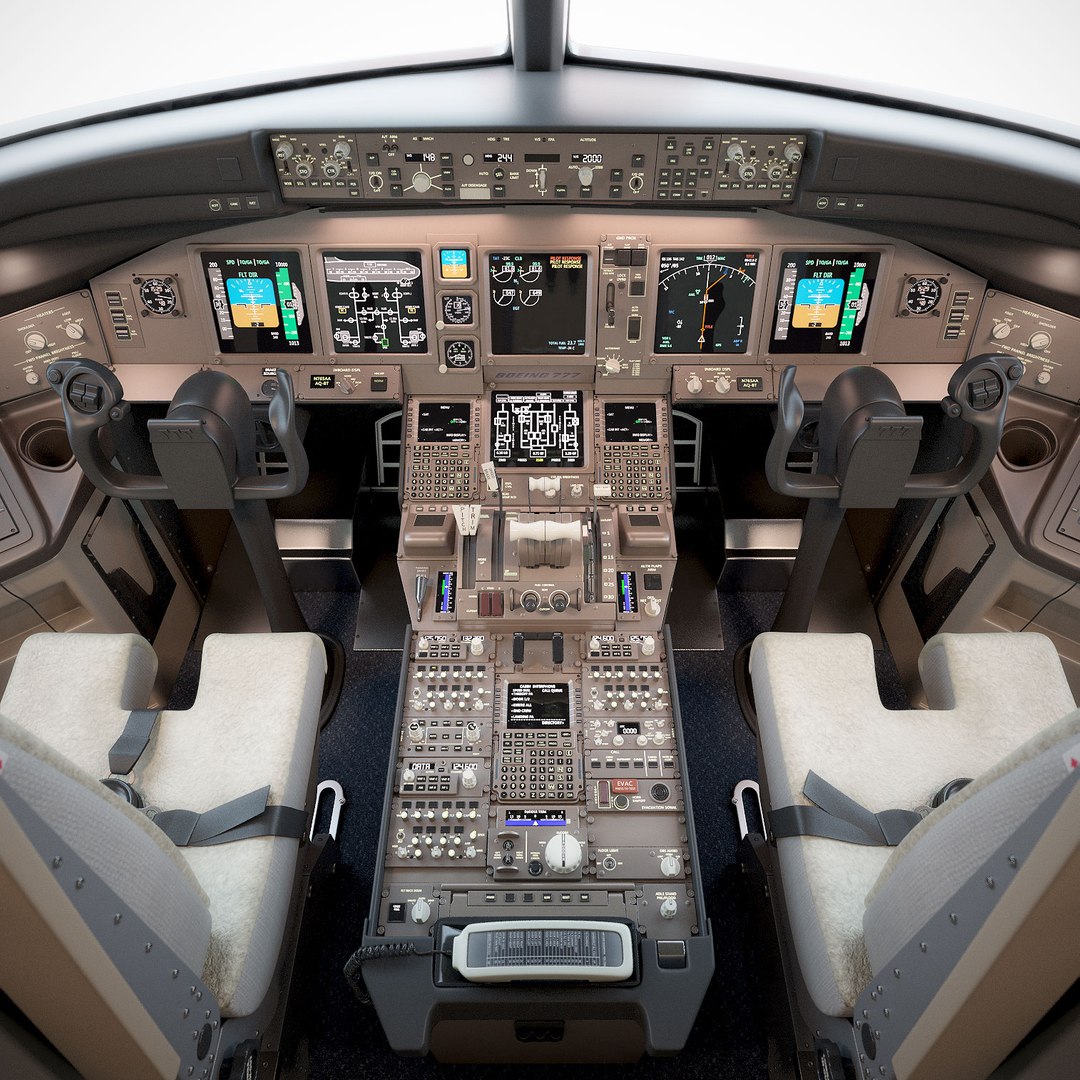 boeing 777 300er cockpit