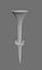 3d golf tee model