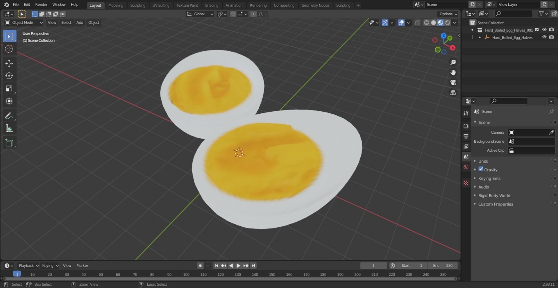 Hard Boiled Egg Halves 3D https://p.turbosquid.com/ts-thumb/i7/HPKgLJ/Kr/hardboiledegghalves3dmodel020/jpg/1669925735/1920x1080/fit_q87/55709e54f6349c789ed5f52097ead48e8baa43fd/hardboiledegghalves3dmodel020.jpg