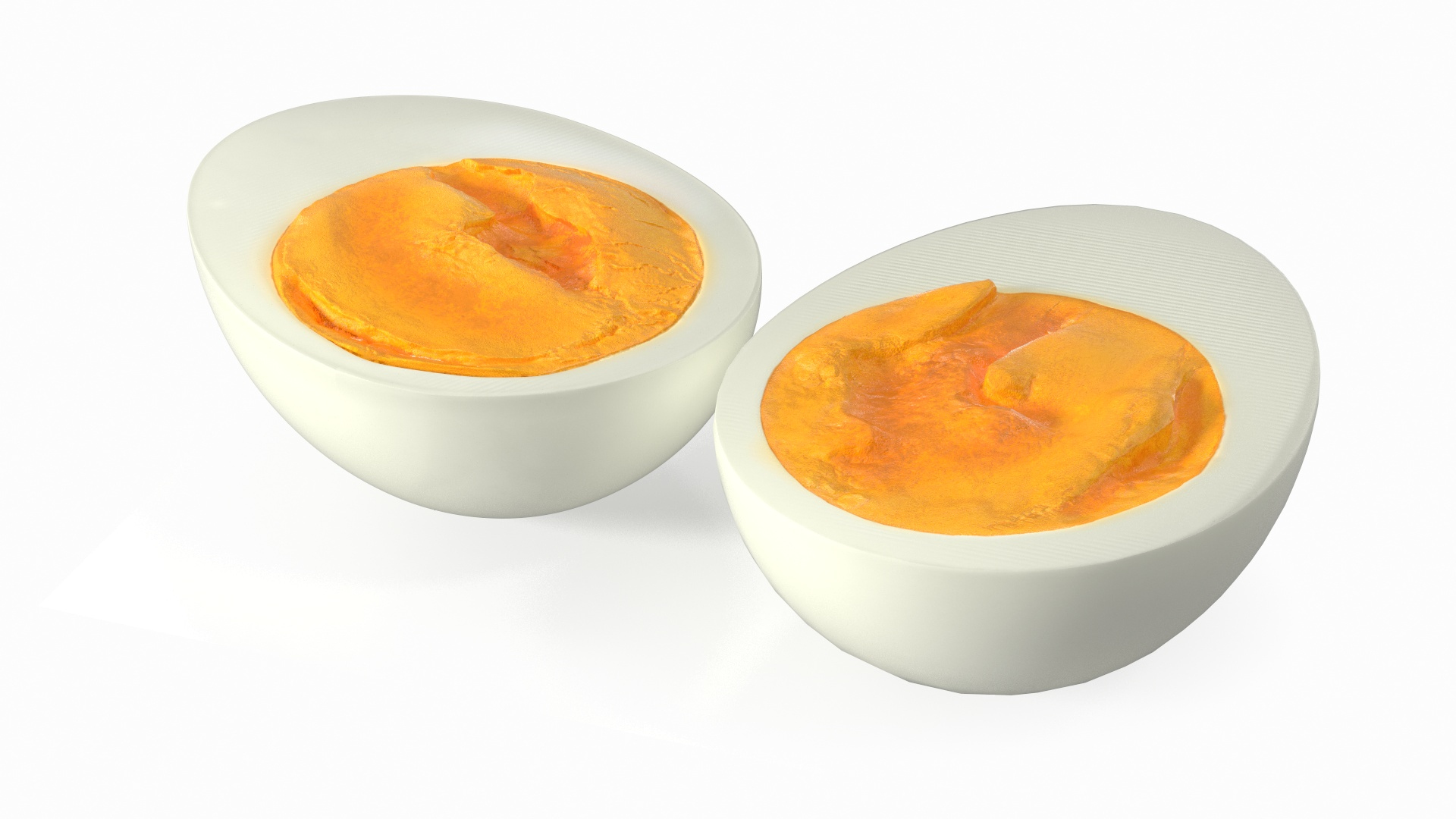 Hard Boiled Egg Halves 3D - TurboSquid 1995755