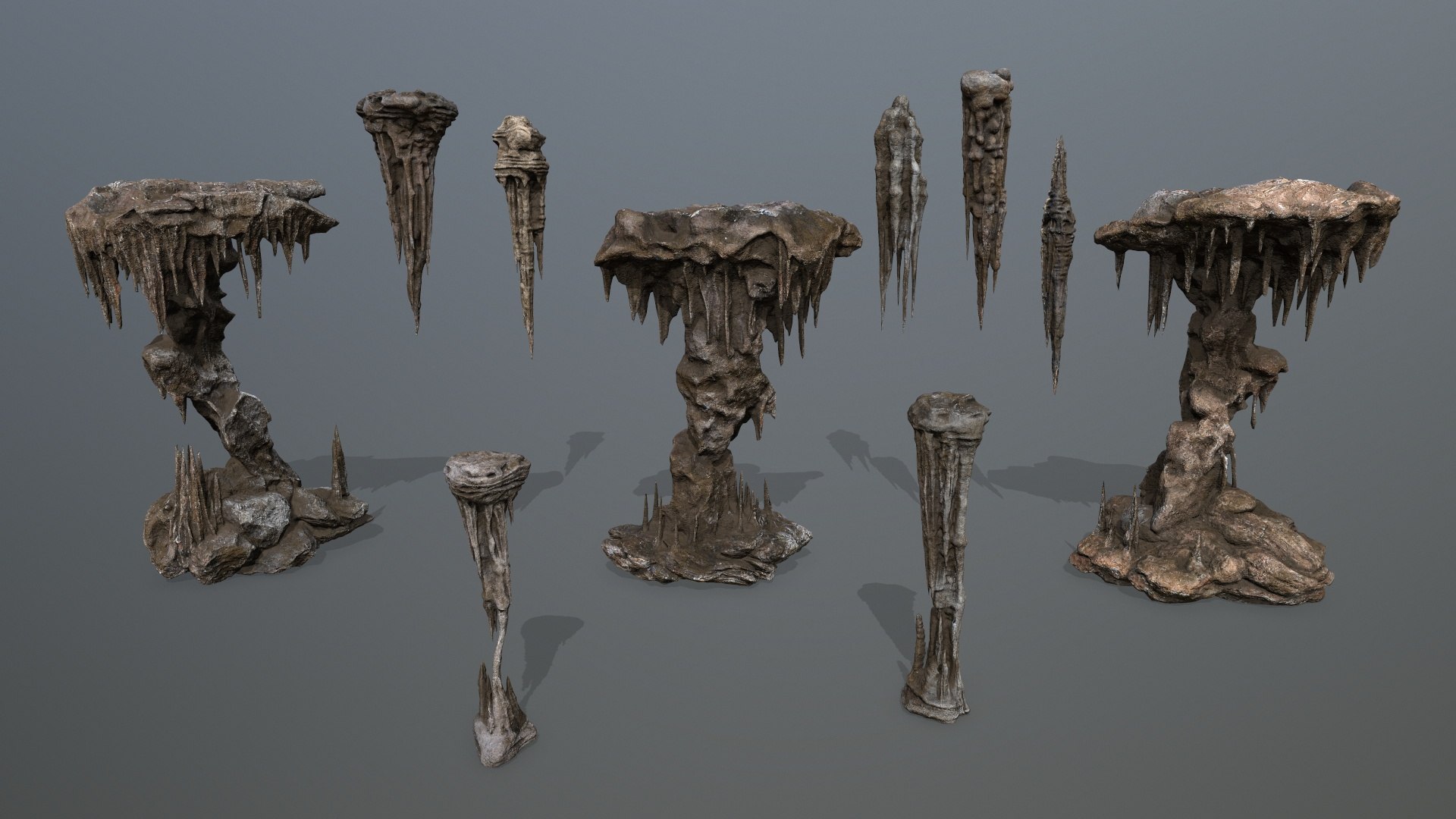 3D Cave Rocks - TurboSquid 2386948