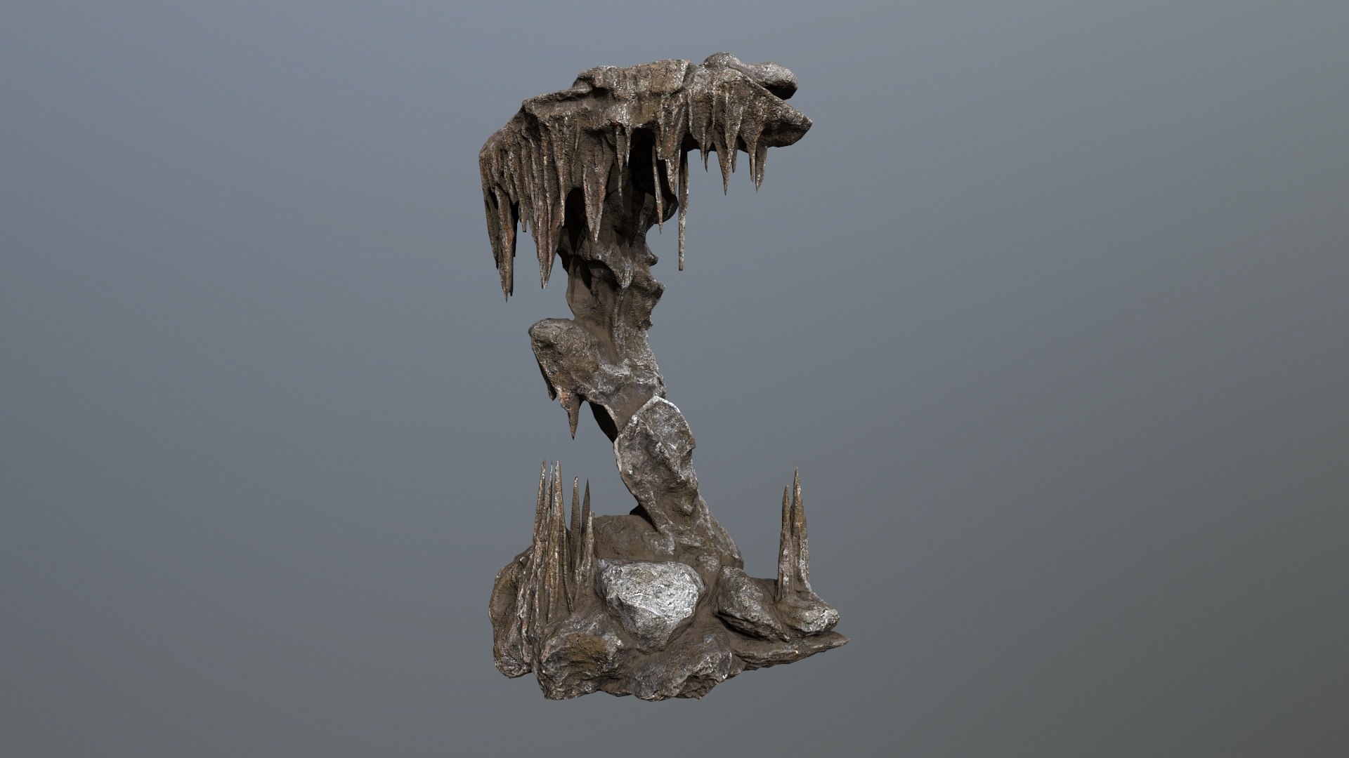 3D Cave Rocks - TurboSquid 2386948