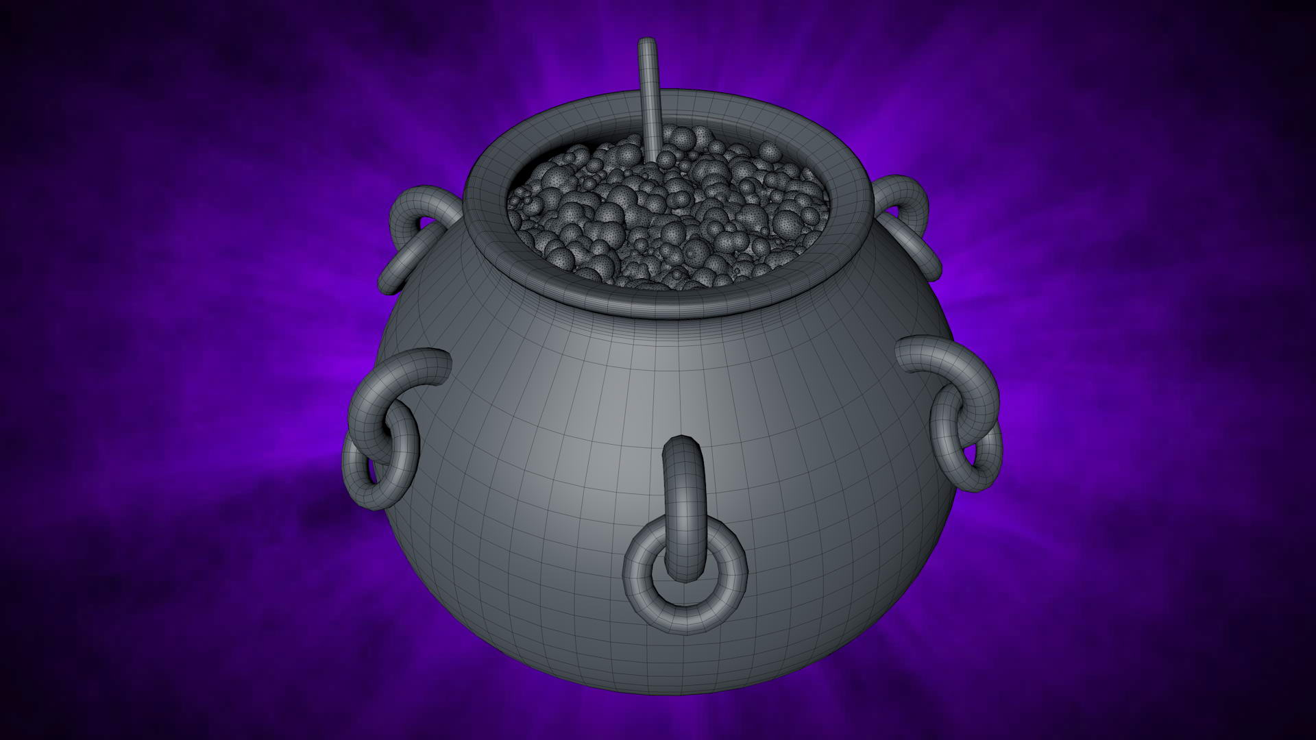 Free Witches Cauldron Model - TurboSquid 1377466