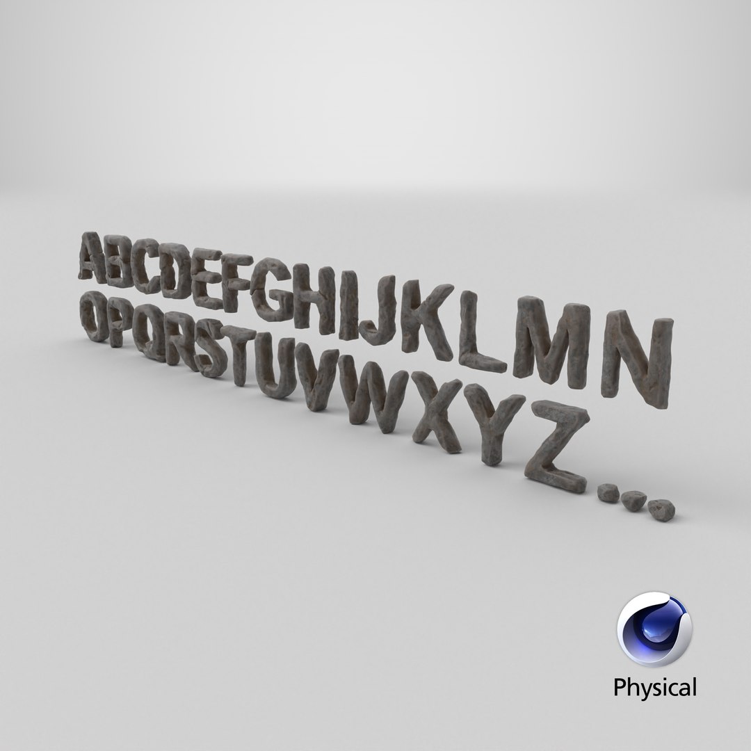 Rock Letter 3D model https://p.turbosquid.com/ts-thumb/i7/M2CPYd/Hr/stemcell_cinema_4d_physical_render/png/1722902499/1920x1080/fit_q87/b5a5542527131b8de90c58c8b40ce1b2914b62af/stemcell_cinema_4d_physical_render.jpg