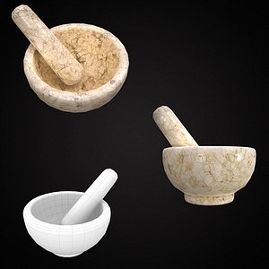 Mortar and Pestle PBR