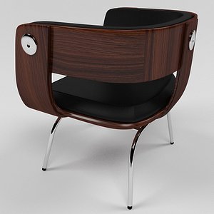 3d armchair model