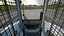 Tracked Skid Steer Bobcat With Dozer Blade Rigged model