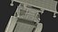 Tracked Skid Steer Bobcat With Dozer Blade Rigged model