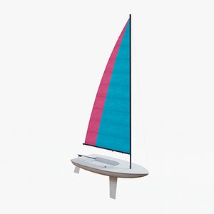 Sailboat 3D model
