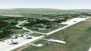 3D Military Airbase